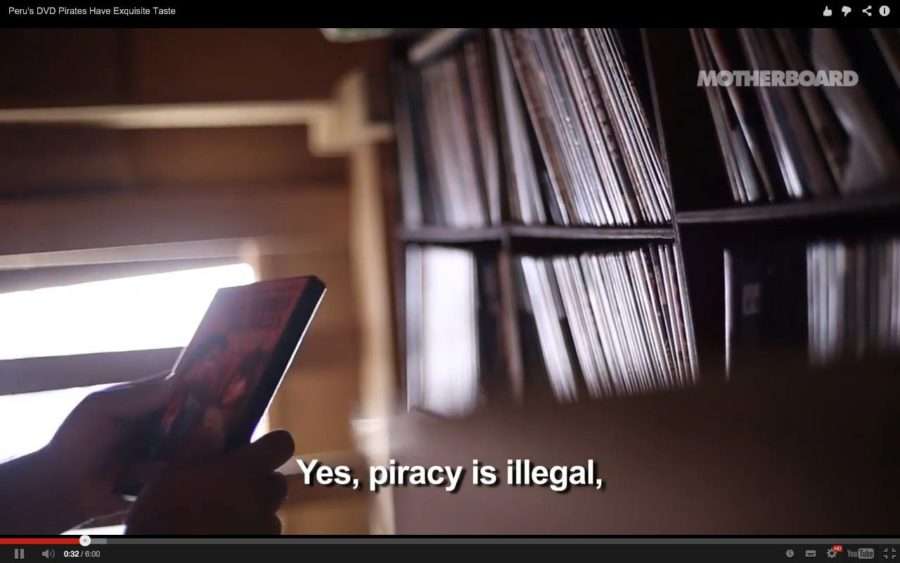 Si, la piratería es ilegal