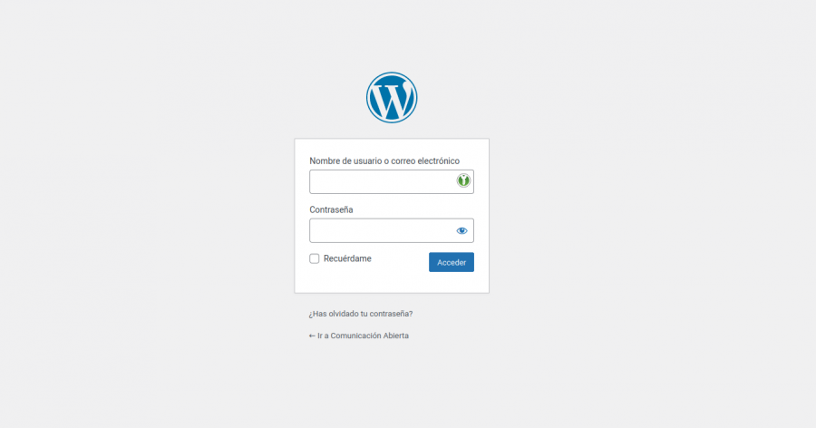 Cómo cambiar el logo de WordPress en la página de login